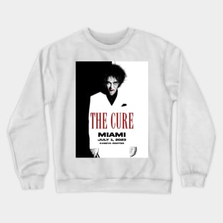 The Cure ROBERT SMITH LIMITED (WHITE) Crewneck Sweatshirt